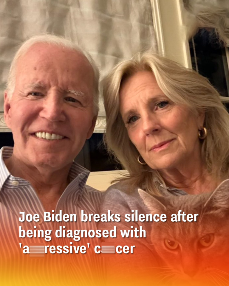Joe Biden breaks silence after being diagnosed with ‘a.ressive’ ca.cer