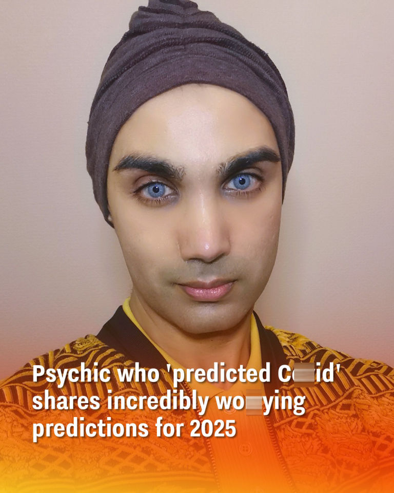 Psychic who ‘predicted Co.id’ shares incredibly wo.ying predictions for 2025