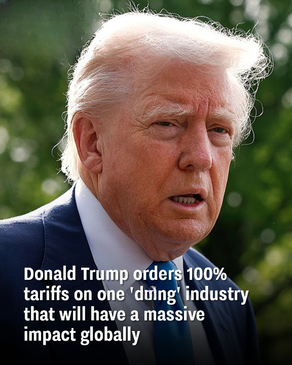 Trump Slaps 100% Tariffs on “Dying” Industry, Risking Global Consequences