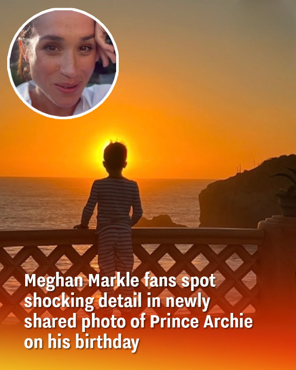 Meghan Markle fans spot shocking detail in newly shared photo of Prince Archie on his birthday