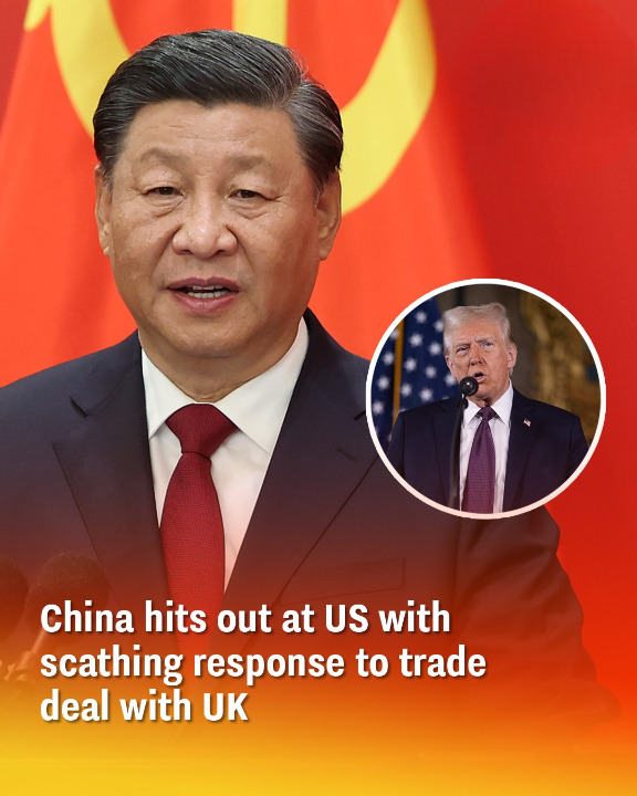 China hits out at US with scathing response to trade deal with UK