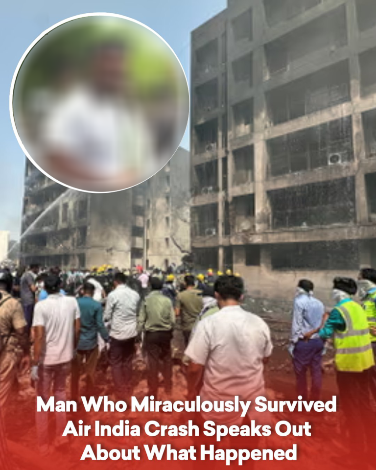 Man Who Miraculously Survived Air India Crash Speaks Out About What Happened