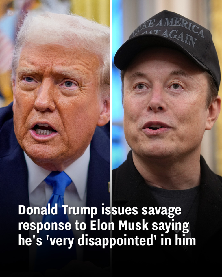 Donald Trump issues savage response to Elon Musk saying he’s ‘very disappointed’ in him