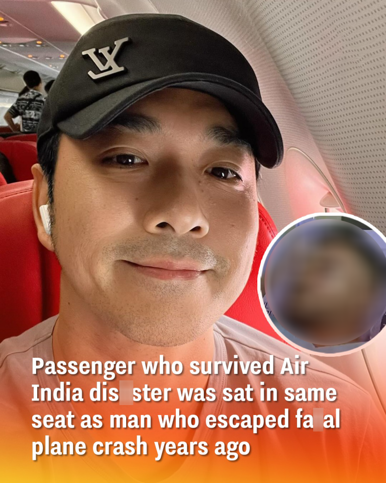 Passenger who survived Air India disaster was sat in same seat as man who escaped fatal plane crash years ago