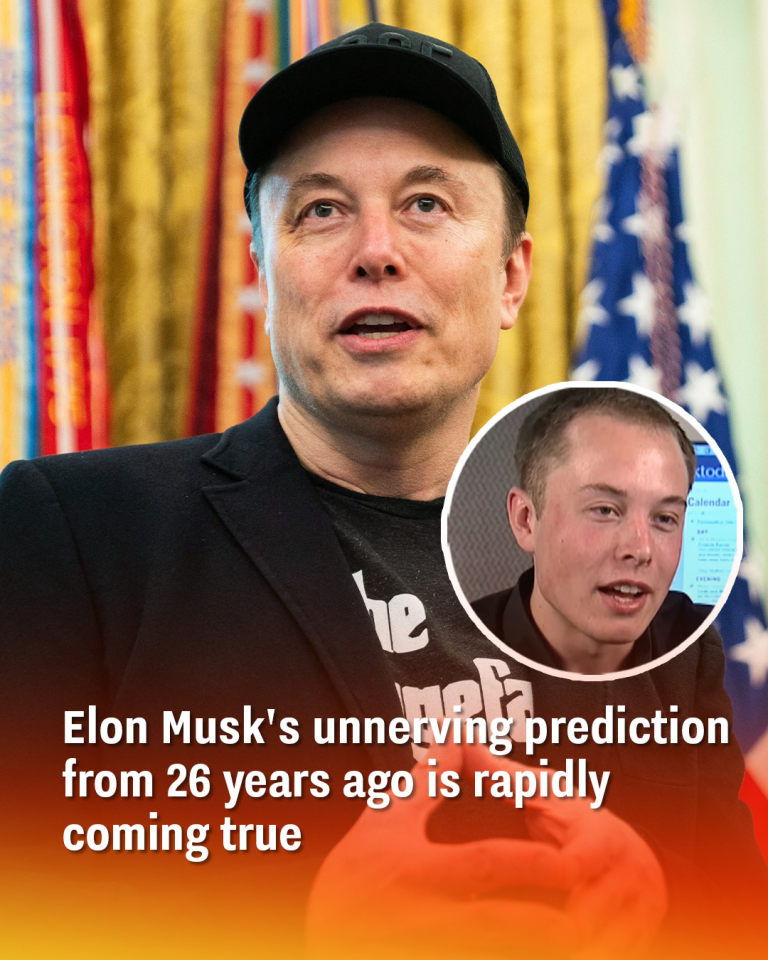 Elon Musk’s unnerving prediction from 26 years ago is rapidly coming true