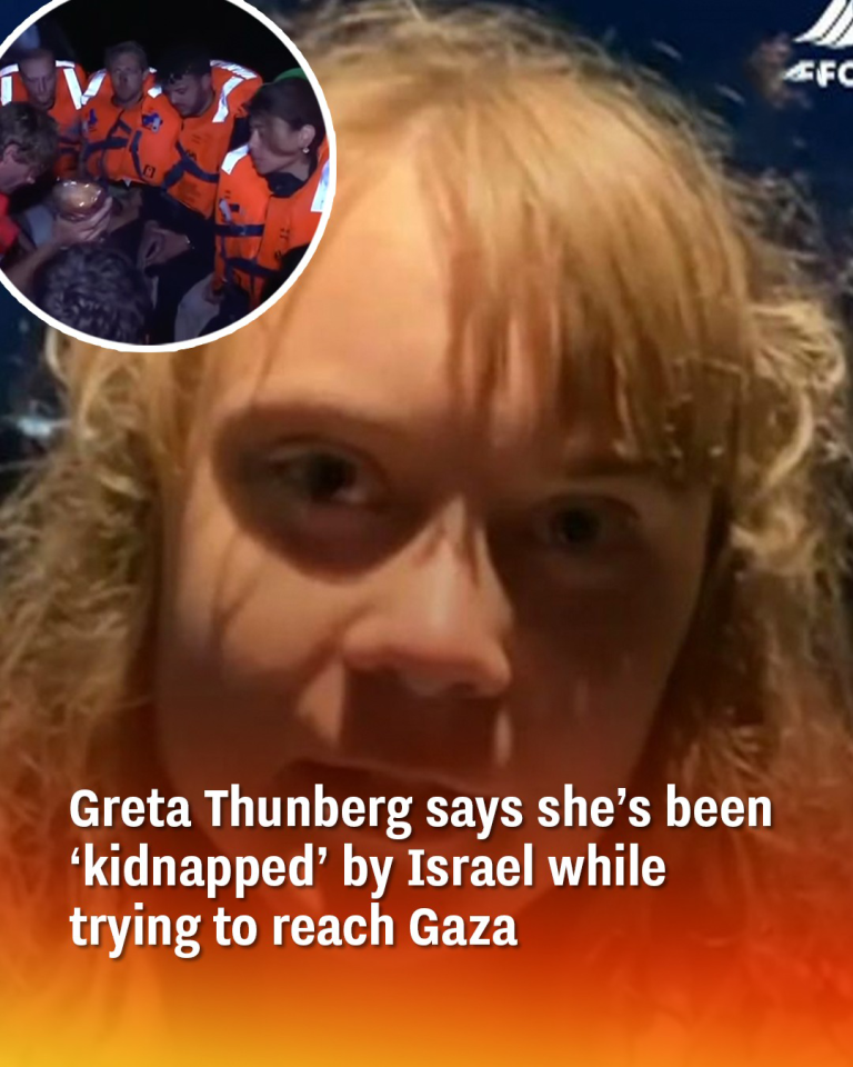 Greta Thunberg says she’s been ‘kidnapped’ by Israel while trying to reach Gaza