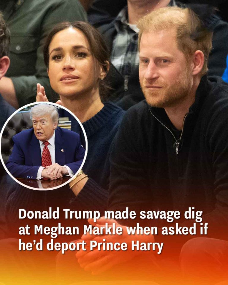 Donald Trump made savage dig at Meghan Markle when asked if he’d deport Prince Harry
