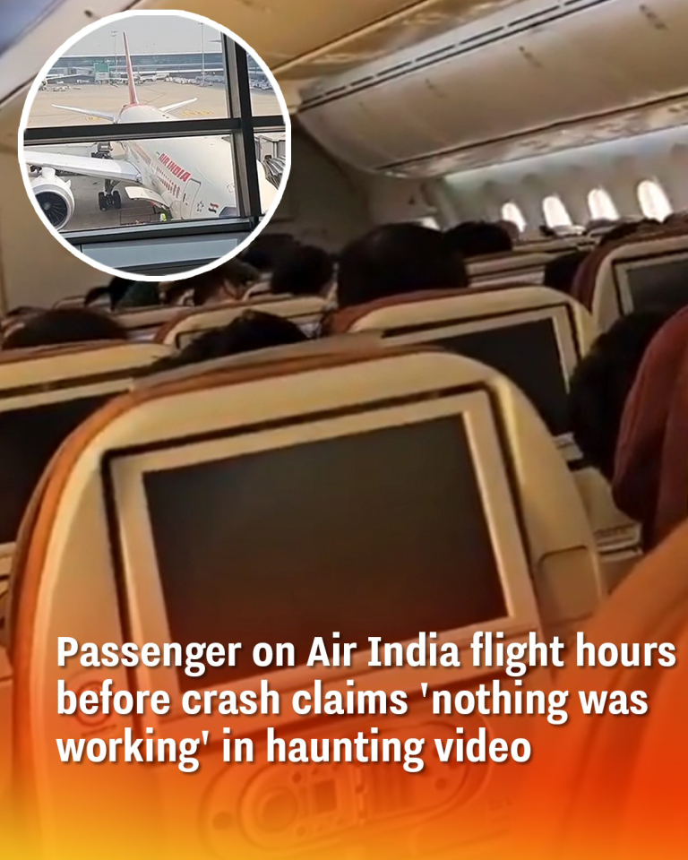 Passenger on Air India flight hours before crash claims ‘nothing was working’ in haunting video