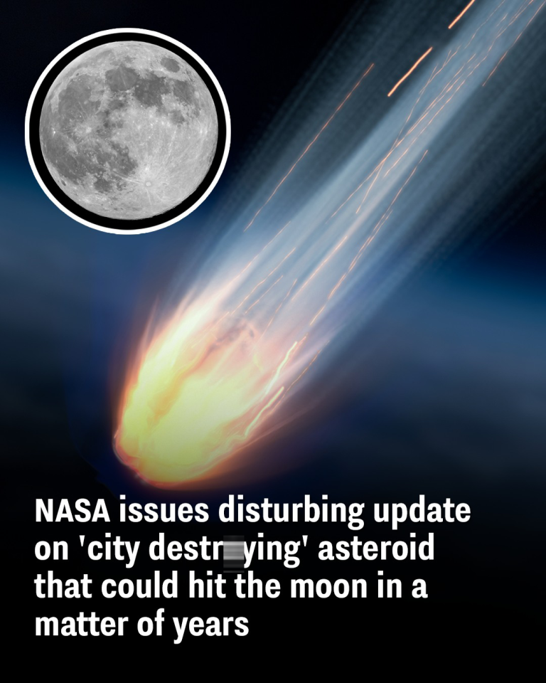 NASA issues disturbing update on ‘city destroying’ asteroid that could hit the moon in a matter of years