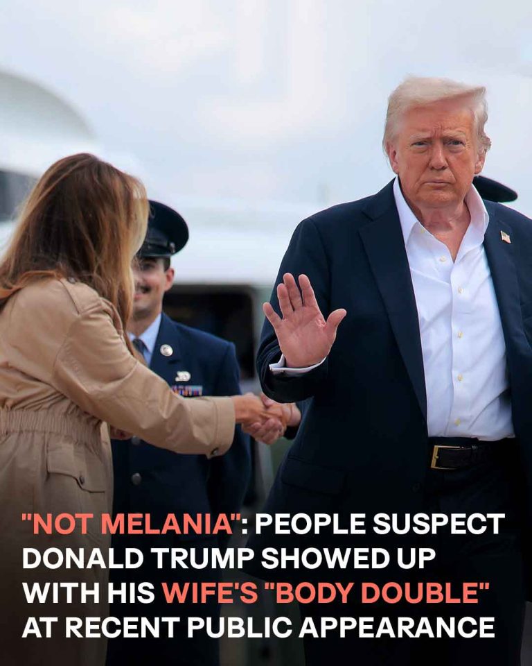 ‘Not Melania’: Donald Trump’s Wife Sparks ‘Body Double’ Discussion After Her Recent Appearance Alongside Him