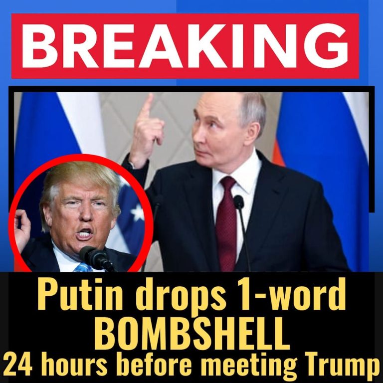 Putin Drops 1-Word Response Day Before High-Stakes Trump Meeting