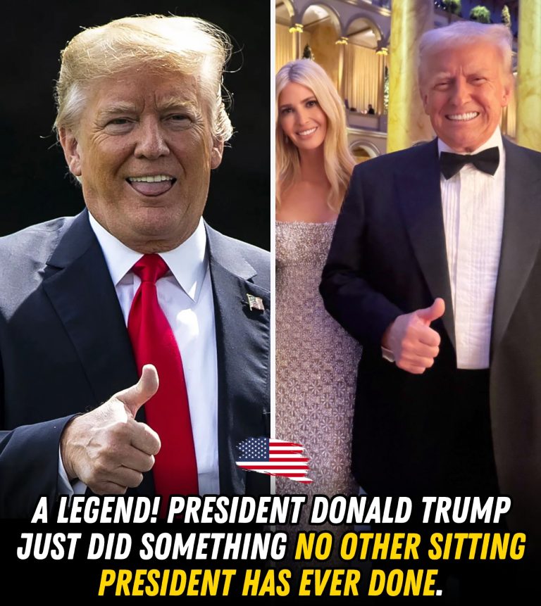 President Donald Trump has achieved something unprecedented for a sitting U.S. president