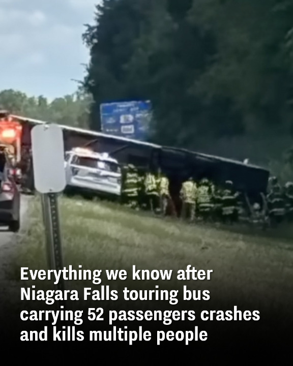 Everything we know after Niagara Falls touring bus crashes and kills multiple people