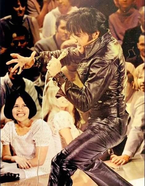 Why Elvis channeled Marlon Brando in iconic leather look