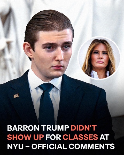 NYU Classes Skip: Barron Trump Absent – Full Details