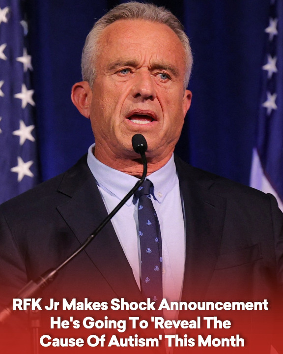 RFK Jr Makes Shock Announcement He’s Going To ‘Reveal The Cause Of Autism’ This Month