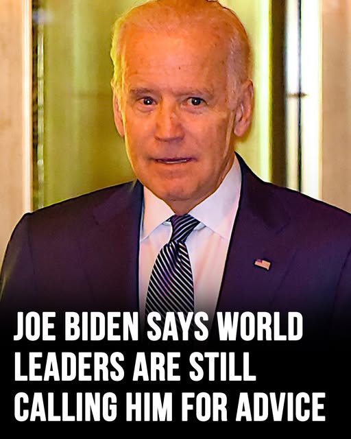 Joe Biden says world leaders still