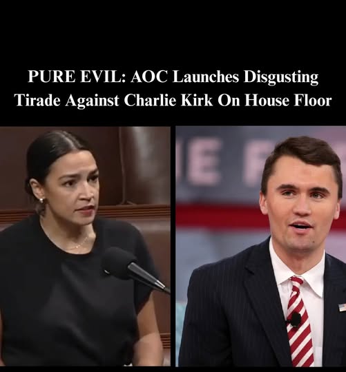 Ocasio-Cortez Disparages Charlie Kirk Ahead of Vote to Memorialize Him