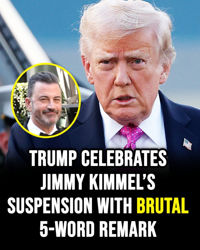 Donald Trump praises decision to take Jimmy Kimmel off air