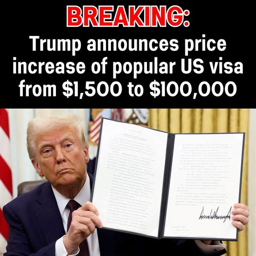Trump Shocks With Massive Visa Fee Hike