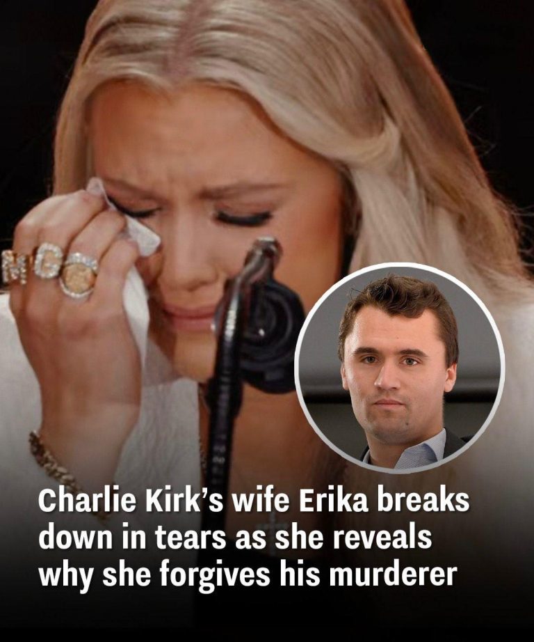 Erika Kirk Breaks Down While Explaining Why She Forgives Her Husband’s Killer