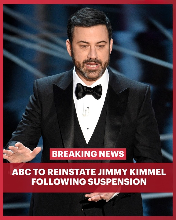 ABC ends Jimmy Kimmel’s suspension and his show will return Tuesday