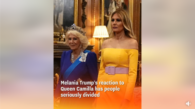 Melania’s Windsor Moment Sparks Online Debate
