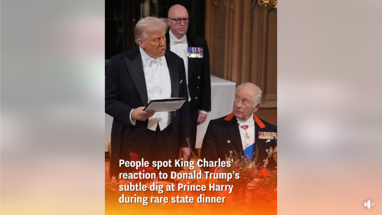 King Charles’ Reaction Sparks Buzz After Trump Speech