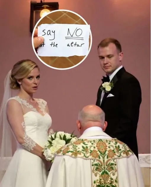 My Bride Slipped Me a Note Asking Me to Say “No” at the Altar — It Sounded Crazy, but I Trusted Her Plan