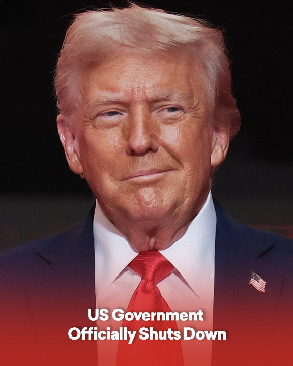 US Government Officially Shuts Down