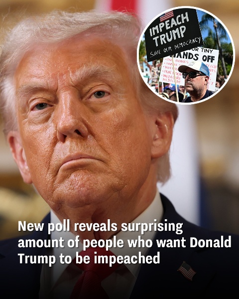 New survey shows a surprising number of people support impeaching Donald Trump