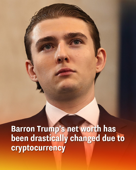 Barron Trump’s net worth has been drastically changed due to cryptocurrency