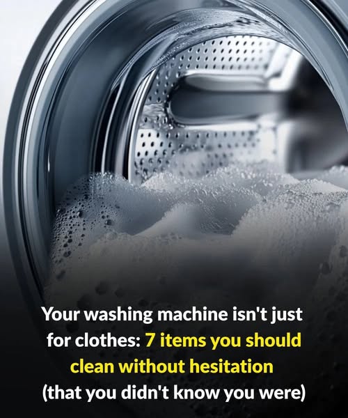 7 Unexpected Things You Can Clean in the Washer
