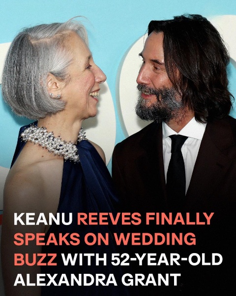 “Keanu Reeves Speaks Out About Wedding Rumors”