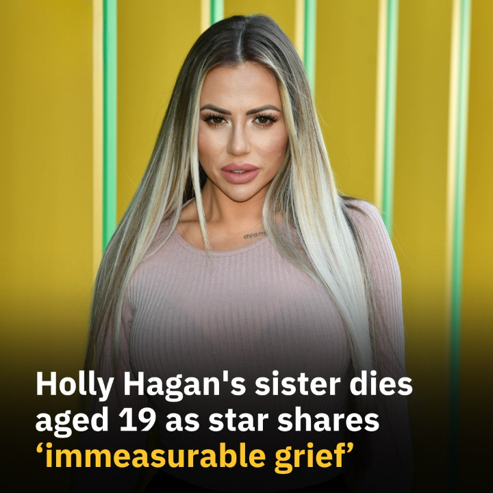 Holly Hagan’s sister, 19, dies as star shares ‘immeasurable grief’