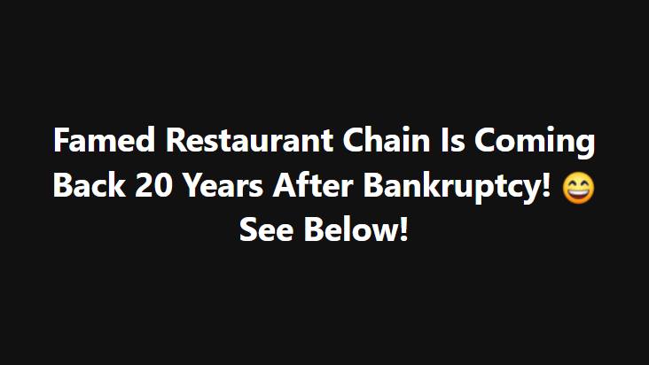 A Classic Returns: The Joyful Revival of a Beloved American Restaurant