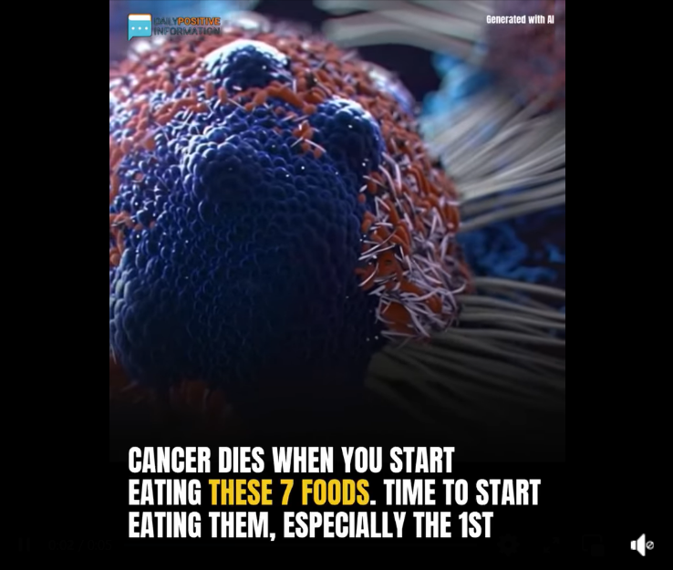Cancer Slowly Dies When You Start Eating These 7 Foods