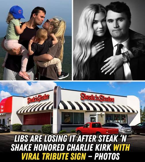 Charlie Kirk Receives Tribute From Steak ‘n Shake After Billboard Goes Viral – Photo