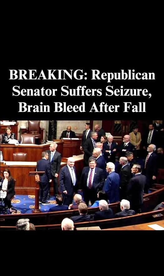 Senator Suffers Seizure, Brain Bleed After Falling On Ice