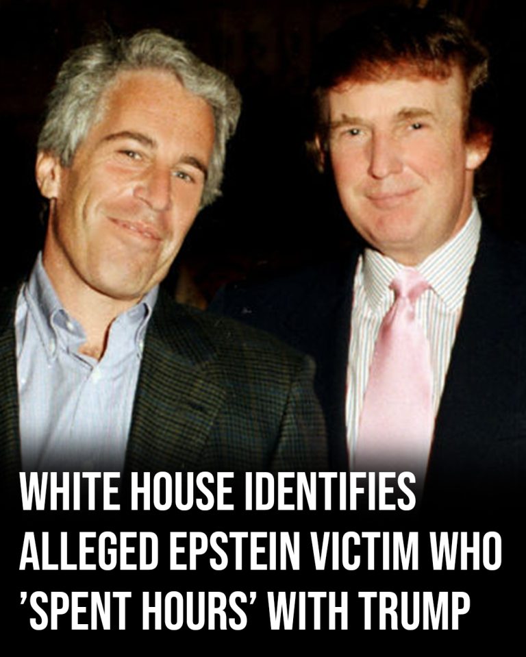 White House ‘identifies’ alleged Epstein victim said to have spent “hours” with Trump