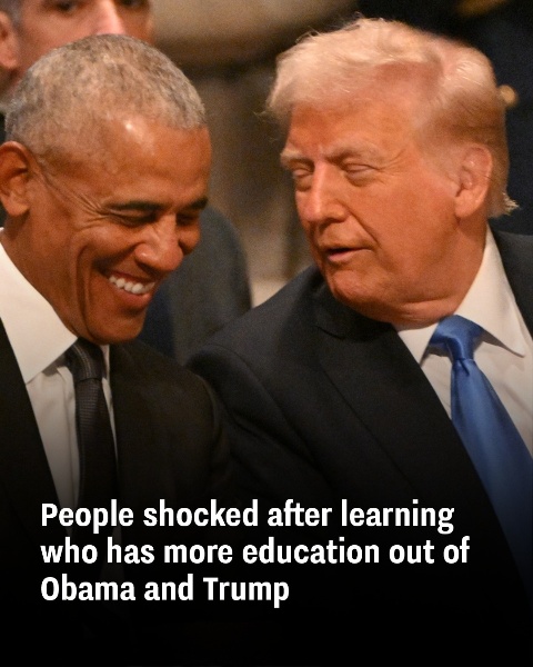 People Are Shocked to Discover Whether Obama or Trump Has More Education
