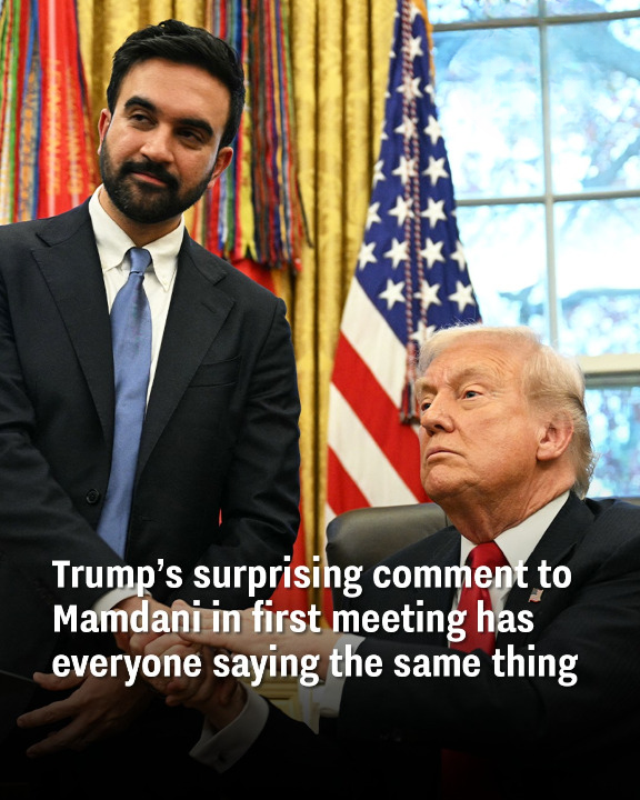 Trump’s surprising comment to Mamdani in first meeting has everyone saying the same thing