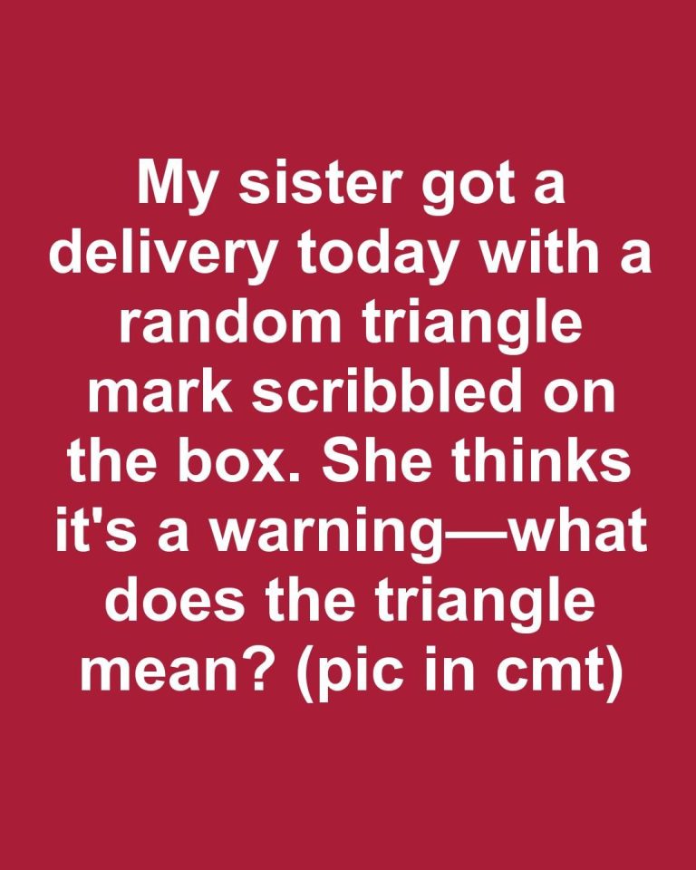 The Mystery Triangle: What That Strange Mark on Your Package Could Really Mean