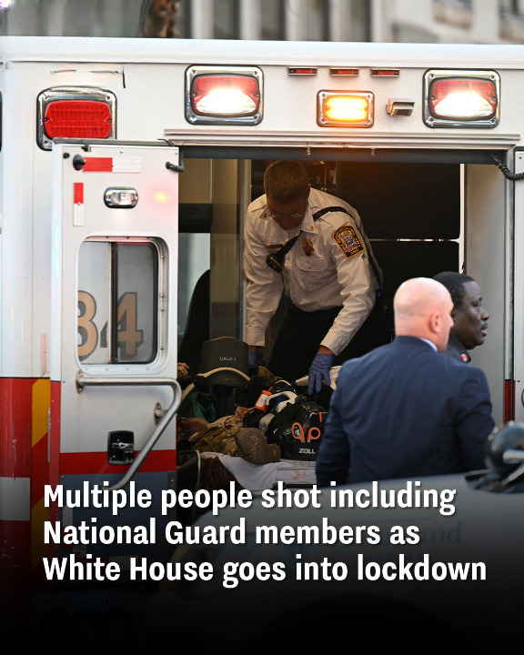 Multiple people shot including National Guard members as White House goes into lockdown