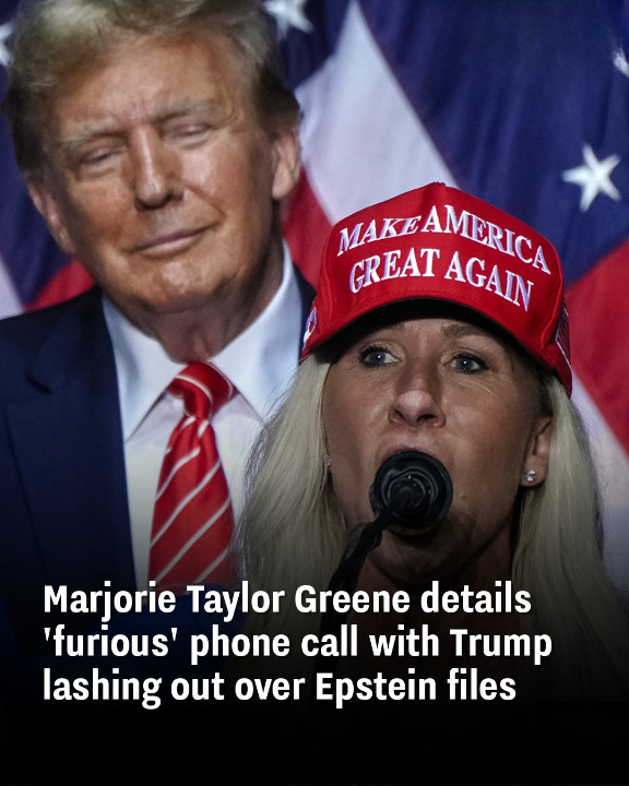 Marjorie Taylor Greene details ‘furious’ phone call with Trump lashing out over Epstein files