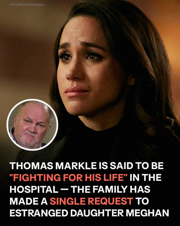 Meghan Markle’s Father, Thomas, Hospitalized – Details
