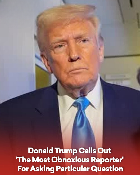Donald Trump Calls Out ‘The Most Obnoxious Reporter’ For Asking Particular Question