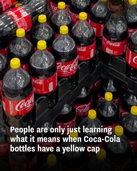 People are only just learning what it means when Coca-Cola bottles have a yellow cap